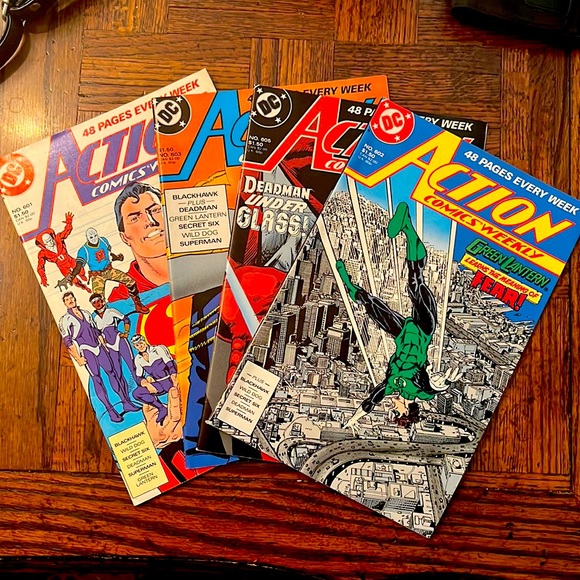 DC Comics Other - 1988 Action Comics Weekly bundle
